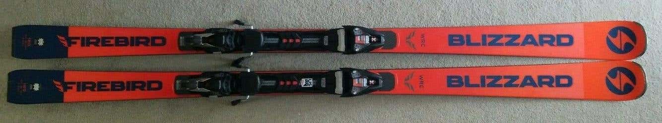Blizzard  Firebird WRC Skis w/ Marker XCell 12 bindings 180 Race Tuned