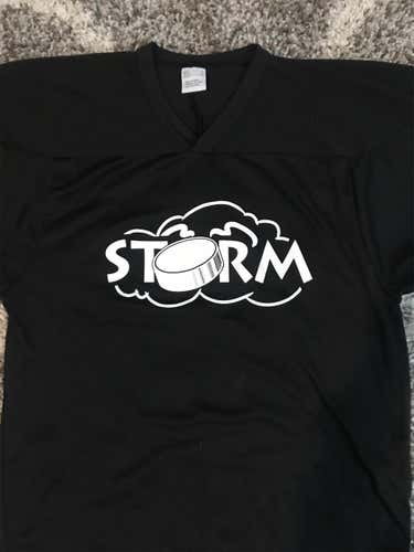 Storm Black Hockey Jersey