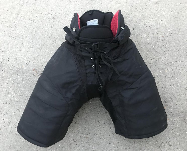 CCM HP45 Pro Stock Hockey Pants Black Medium Avalanche 7114