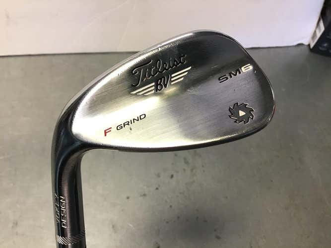 Used Titleist Vokey Sm6 54 Degree Steel Regular Golf Wedges