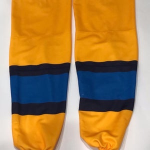 SP CUSTOM PRO HOCKEY SOCKS SPRINGIELD THUNDERBIRDS ICE-O-TOPES PRO STOCK USED