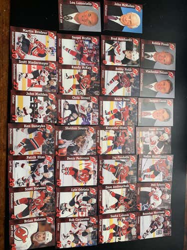 1998 NJ Devils Card Collection by Sharp