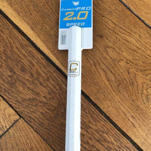 New ECD Carbon Pro 2.0 Speed Shaft. White.