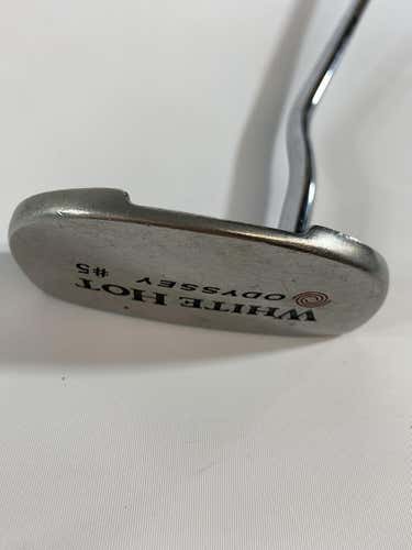 Used Odyssey White Hot 5 (lefty) Mallet Putter 35"
