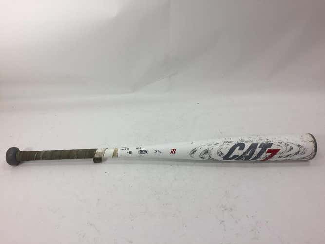 Used Marucci Cat 7 30" -8 Drop Baseball & Softball Usssa 2 5 8 Barrel Bats