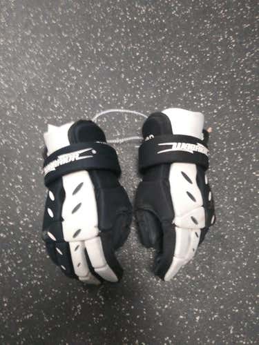 Used Warrior Tempo 10" Lacrosse Junior Gloves