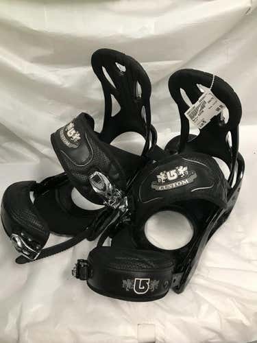 Used Burton Custom Md Snowboard Mens Bindings