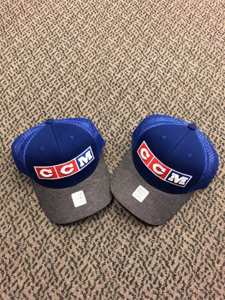Blue New One Size Fits All CCM Hat 2 PACK