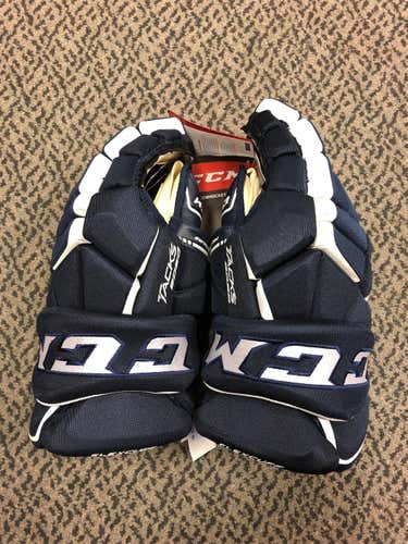 Blue New CCM Tacks 9080 15"  Gloves