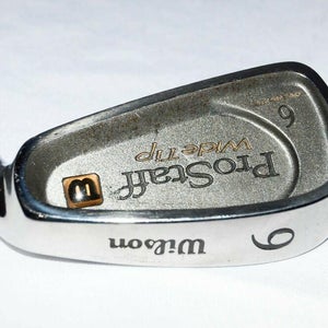 6 Iron Wilson Wide Tip Rh 37" Graphite Regular New Grip