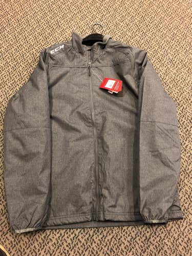 Gray Unisex Medium CCM Midweight Jacket