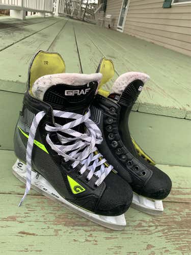 Used Graf Supra G7035 Size 7 Hockey Skates
