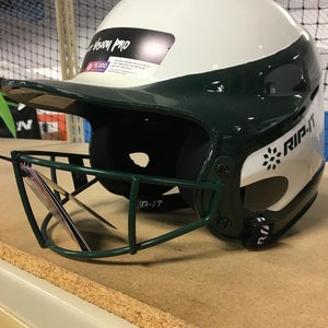 Green Rip- it Vision Pro Batting Helmet