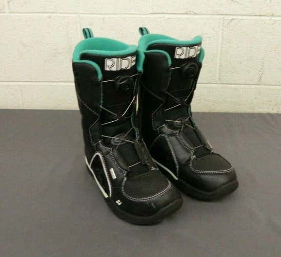 RIDE Spark Boa Coiler All-Mountain Women's Snowboard Boots US 7 EU 39 EXCELLENT