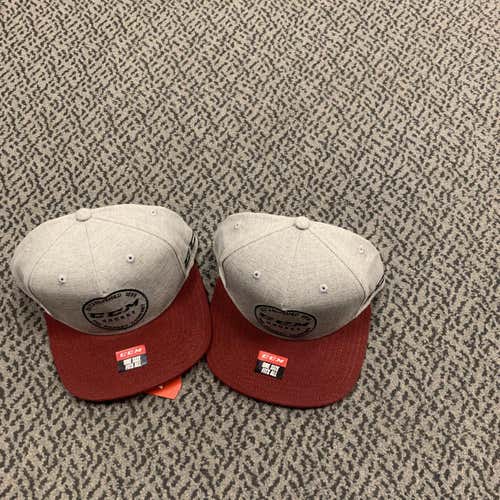 2-Pack! New One Size Fits All CCM Hat