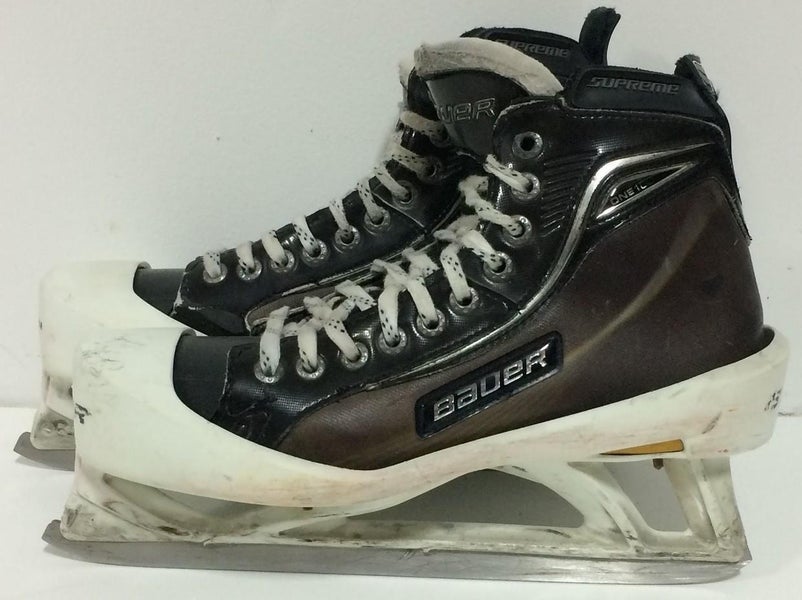 Bauer Supreme One100 Mens Pro Stock Hockey Goalie Skates Size 9 D 5572