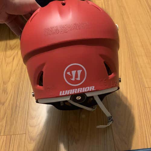 Red Used Warrior Evo Helmet