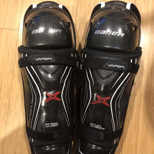 Like New Bauer Vapor 1X Pro Stock Shin Pads