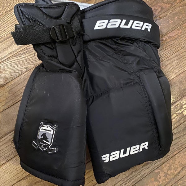 Black Youth Large/XL Bauer Prodigy Hockey Goalie Pants