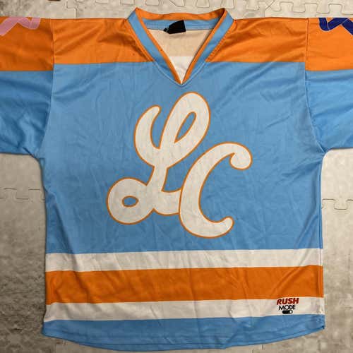Little Caesars AAA Game Alternate Cancer Awareness Jersey Pro Stock