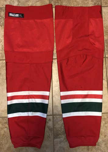 Pro Stock Pro Return Reebok Edge Socks New Jersey Devils Retro Night