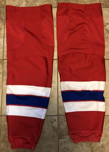 Pro Stock Pro Return Reebok Edge Socks 2015-Present Washington Capitals Third Alternate