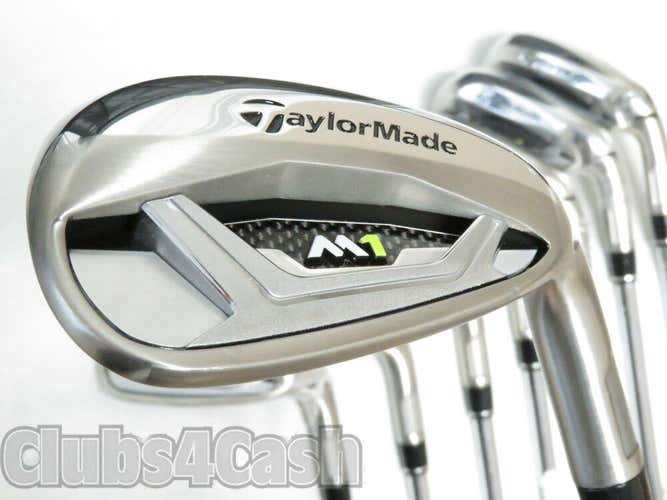 TaylorMade M1 Irons True Temper XP95 R300 Regular Flex .. NEW  #39003