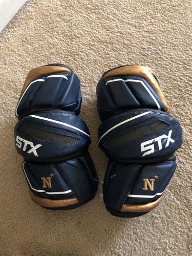 Naval Academy Navy Midshipmen Large STX Shadow Arm Pads