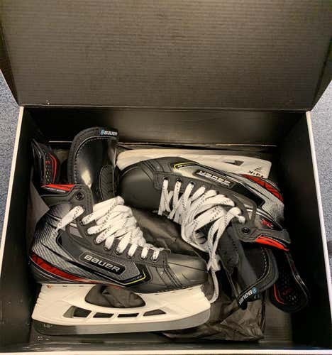 New Bauer Vapor 2X Pro D&R (Regular) Pro Stock Size 7.5 Hockey Skates