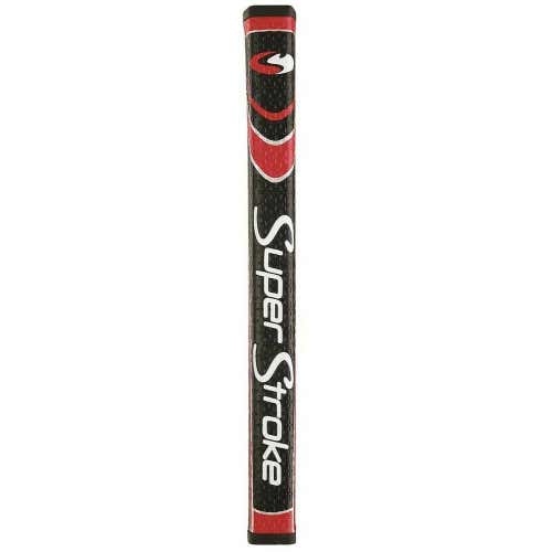Super Stroke Pistol GTR Tour Putter Grip (Black/Red Midnight, 65g) Golf NEW