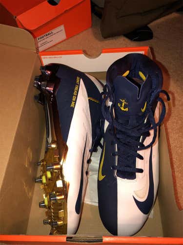 Naval Academy Navy Midshipmen Army/Navy Game Nike Men's Molded Cleats