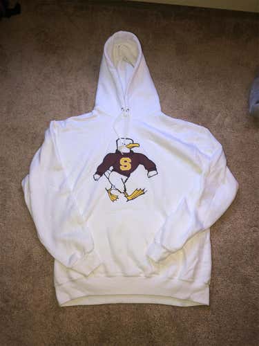 White Unisex Large  Sweatshirt