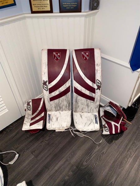 Used 34" Regular Optik Goalie Full Set