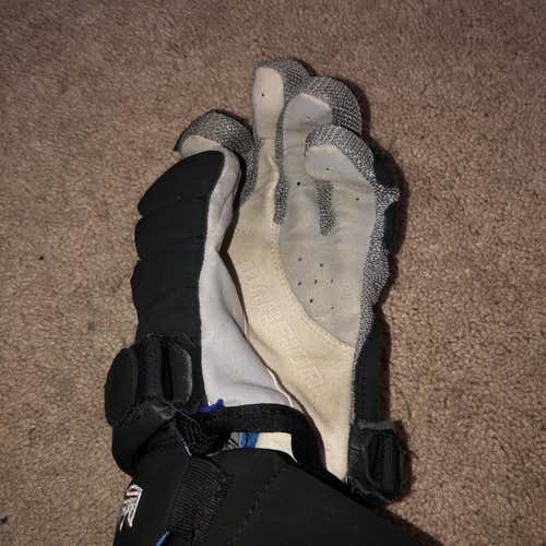 Black Used Player Warrior Evo 13" Lacrosse Gloves