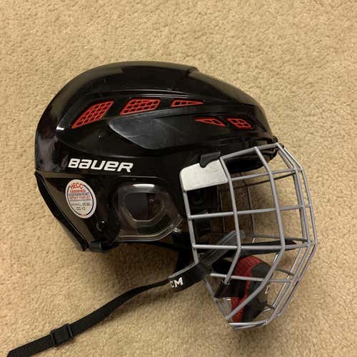 Black Used Medium Bauer IMS 7.0  Helmet