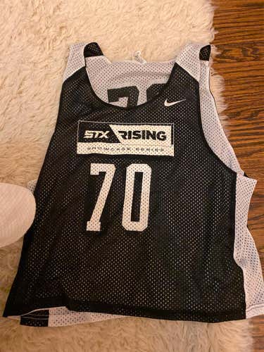 Black Men's Large Nike Jersey(STX RISING)
