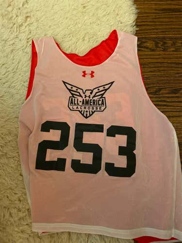 Red Men's Large Under Armour Jersey (UNDER ARMOR ALL AMERICAN)