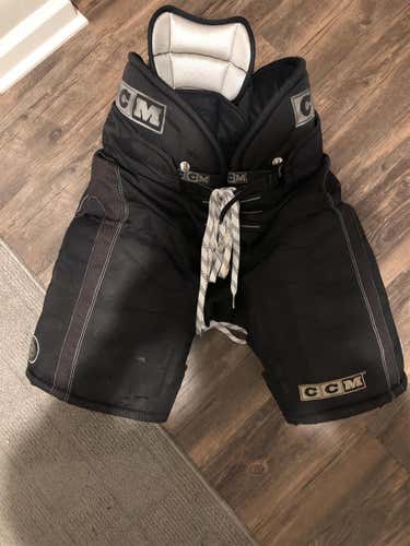 Black Senior Medium CCM Hockey Pants