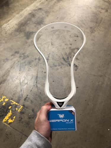 NEW ECD Lacrosse Unstrung Weapon X Head