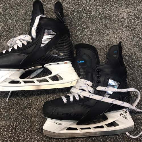 Used True Pro Custom D&R (Regular) Pro Stock Size 8.5 Hockey Skates
