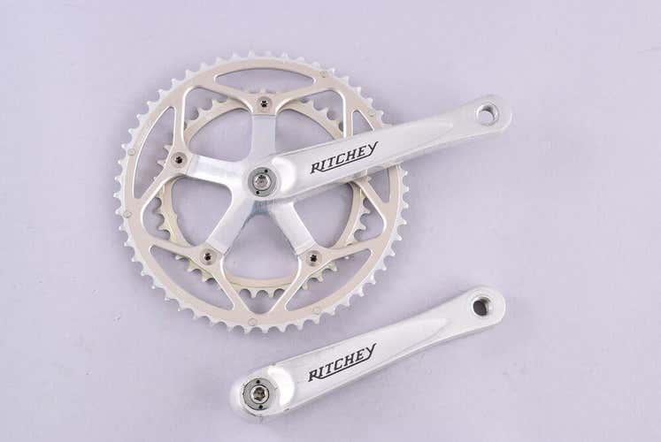 Ritchey Road Crankset 172.5mm 53/39T Octalink V1 5 Bolt 130mm BCD Silver