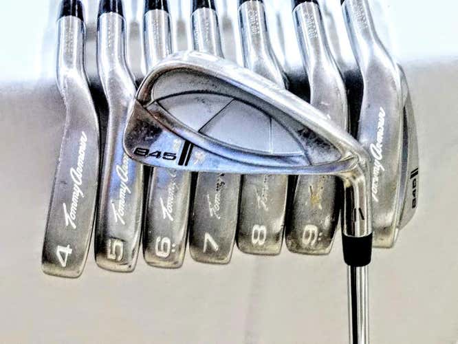 Tommy Armour Mens 845s Stripe Irons 2005