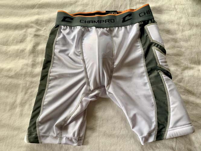 Mens Medium Compression Champro Mens Medium Padded Sliders with Jock Cup