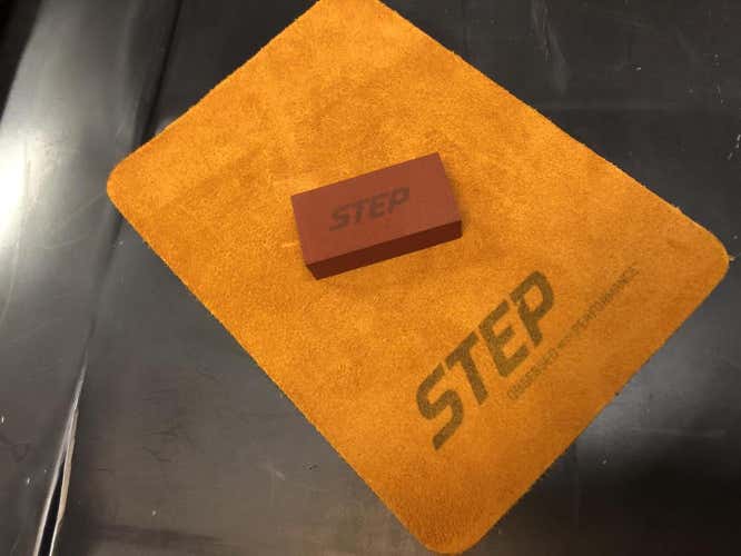 ( Pack) New Step BLACKSTEEL Clay Stone Leather Cloth Runners Blades Skate -