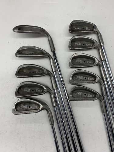 Used Ping Eye 2 Black Dot Iron Set, 3i-lw