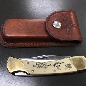 Schrade 507SC Geese In Flight Pocket Knife With Case