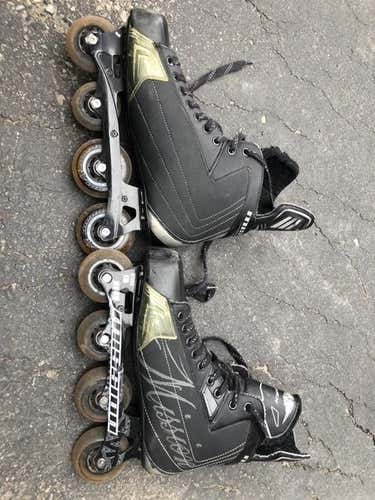 Used Senior Mission BSX Inline Skates E&W (Wide) Size 10