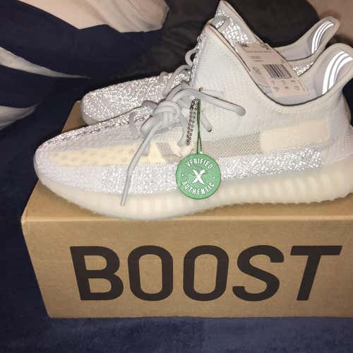 New Adidas Yeezy Boost 350 V2 cloud white (reflective) size 10.5