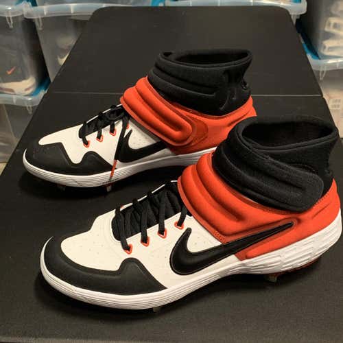 Nike Alpha Huarache Elite 2 Mid Men's Metal Cleats Size 12