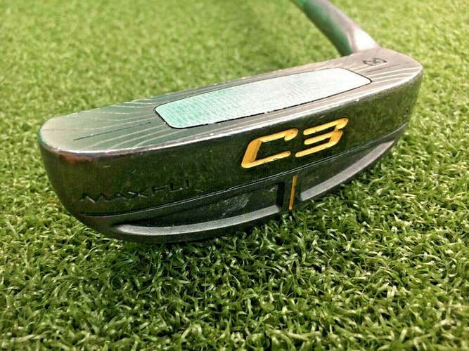 Maxfli C3 6 Blade Putter  / RH / ~35" Steel / Winn AVS Grip / Nice Club / mm3608 Firm Price